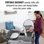 Graco Pack 'n Play Close2Baby Bassinet Playard Features Portable Bassinet Diaper Changer and More, Derby - Image 35